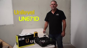 Unilevel UN671D Self Levelling Cross Line Laser