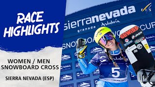 Moioli and Surget wraps up SBX stage at Sierra Nevada | FIS Snowboard World Cup 23-24