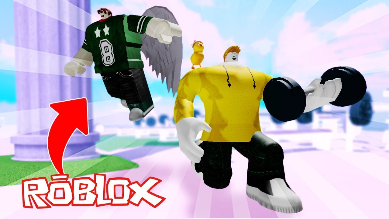 El Cielo De Los Gigantes Gimnasio Simulador Roblox Bebe Milo Vita Y Adri Amiwitos Youtube - el nuevo reto de build battle roblox youtube