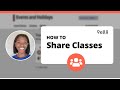 How to Share Classes
