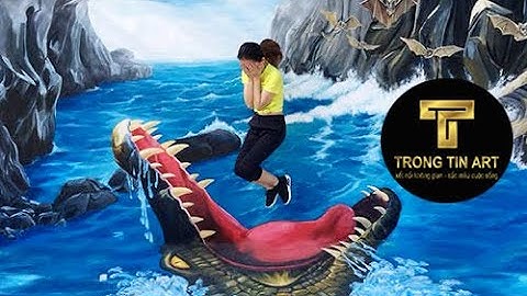 Vẽ Tranh Tường 3D Khách Sạn,Resort Mũi Né,Phan Thiết,Bình Thuận P2 - Vẽ Tranh Tường Trọng Tín ART 3D