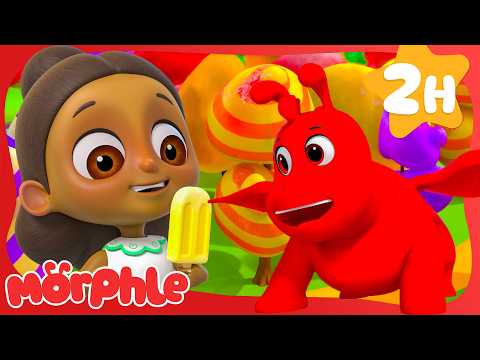 Morphle's Giant Juice Pop Rescue! 🧊🍭 Morphle Dinosaurs 🦕 Cartoons for Kids | Cartoon Compilation