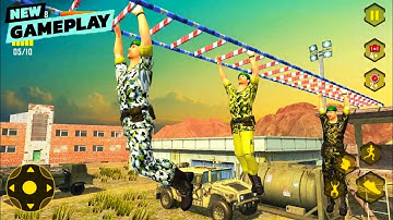 US Army Training 2021 Gameplay |New Army Game 2021 OFFLINE|(Latest Mobile Games)