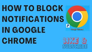 How To block Notifications In Google Chrome screenshot 3