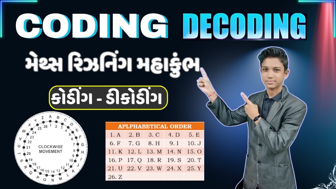 કોડિંગ ડીકોડીંગ l Coding Decoding With Short Tricks .. - YouTube