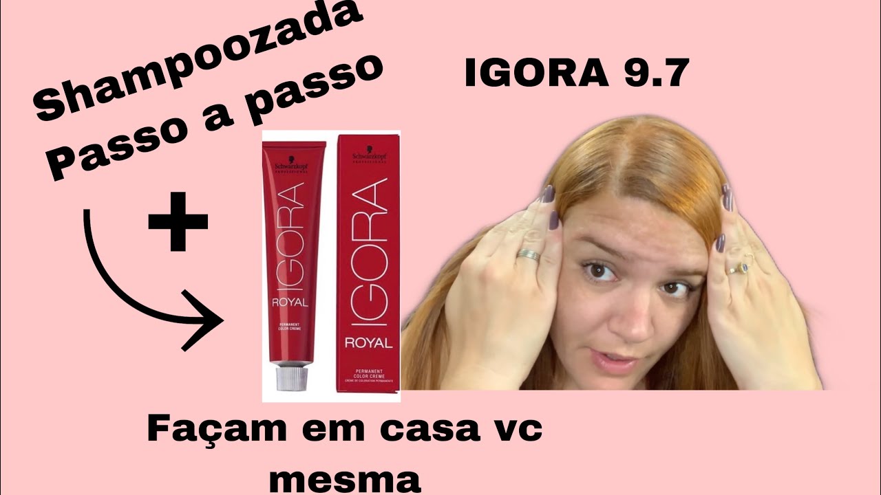 RETOQUE DE RAIZ + RUIVO NUDE COM IGORA 9.7+10.4 - Danielly Correia 