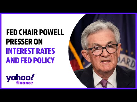 Fed Chair Jerome Powell presser on Federal Reserve raising interest rates 25 BPS