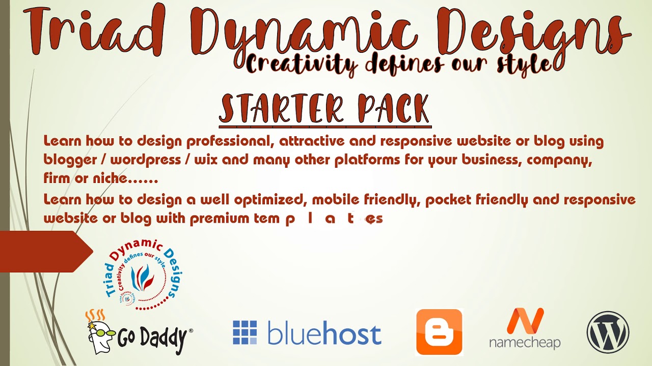 TRIAD DYNAMIC DESIGNS - YouTube