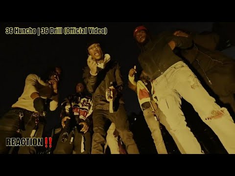 36 HUNCHO | 36 DRILL (Official Video) REACTION‼️ - YouTube