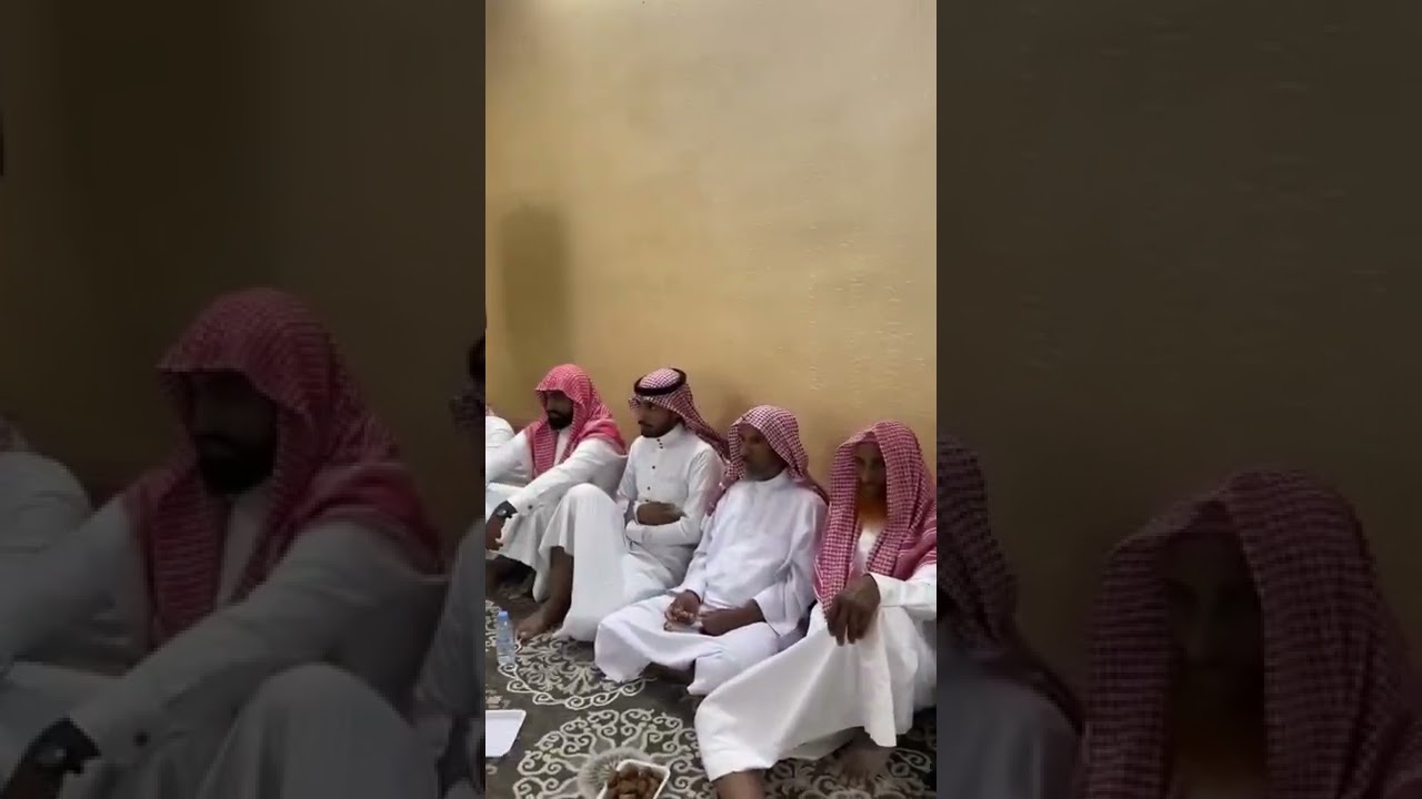 قصيدة الشاعر سعد بن مانع المطرفي في ملتقى المطارفة جمعة شيخ وأمناء القبيلة يلقيها عنه حامد مرزوق