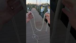 How to tie the Flying Bowline!