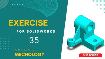 SolidWorks Exercise-35 | SolidWorks Tutorial-35