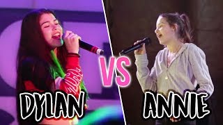 Dylan Conrique VS Annie LeBlanc SINGING BATTLE!