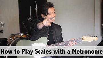 Guitar Tips & Tricks #21:  How to Play Scales with a  Metronome - Jen Trani
