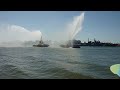 Корабли на параде в Балтийске