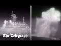 Russian Black Sea ship sunk by Ukrainian drones