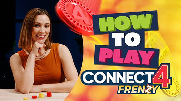 How To Play Connect 4 Frenzy | Frenzy Meets Free-4-all Fun! | Hasbro Games