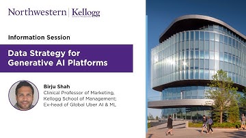 Information session on Kellogg Executive Education’s Data Strategy for Generative AI Platforms