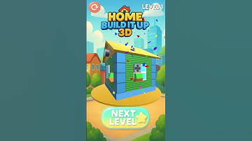 Home Build It Up 3D - Puzzle Mobile Game  #unity #gaming #gameplay #puzzle #puzzlegame #androidgames