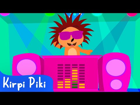 Piki Dansı - Elektronik Dans Parti Şarkısı - Kirpi Piki Çizgi Film Çocuk Şarkıları #çocukşarkıları