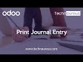 Odoo journal entry  make journal entries in odoo