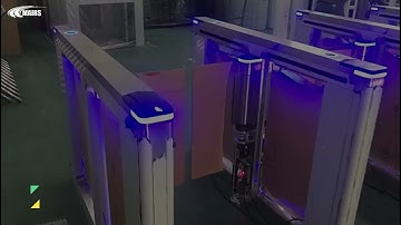 Glass turnstile, glass turnstile gate - Mairsturnstile.com