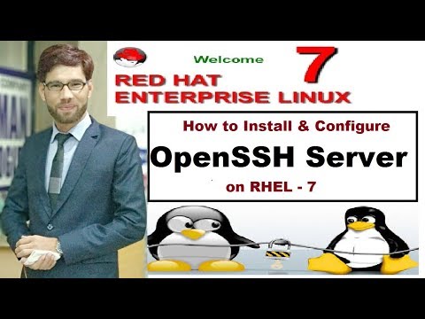 How to Configure OpenSSH (Secure Shell) in Linux  - 7, Video No - 82