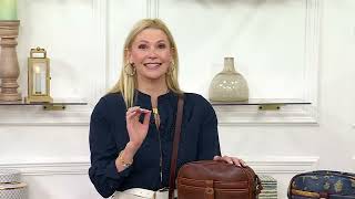 Patricia Nash Leather Melissia Crossbody on QVC