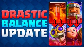 The BIGGEST BALANCE UPDATE in Clash Royale History!