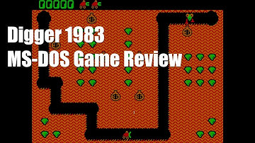 Digger 1983 - MS-DOS Game Review