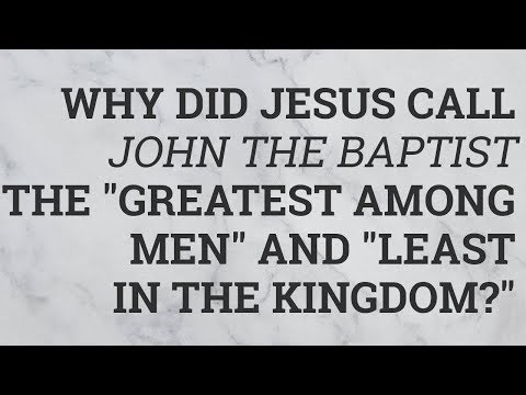 Video: Kdo řekl Jan Křtitel Ježíš?