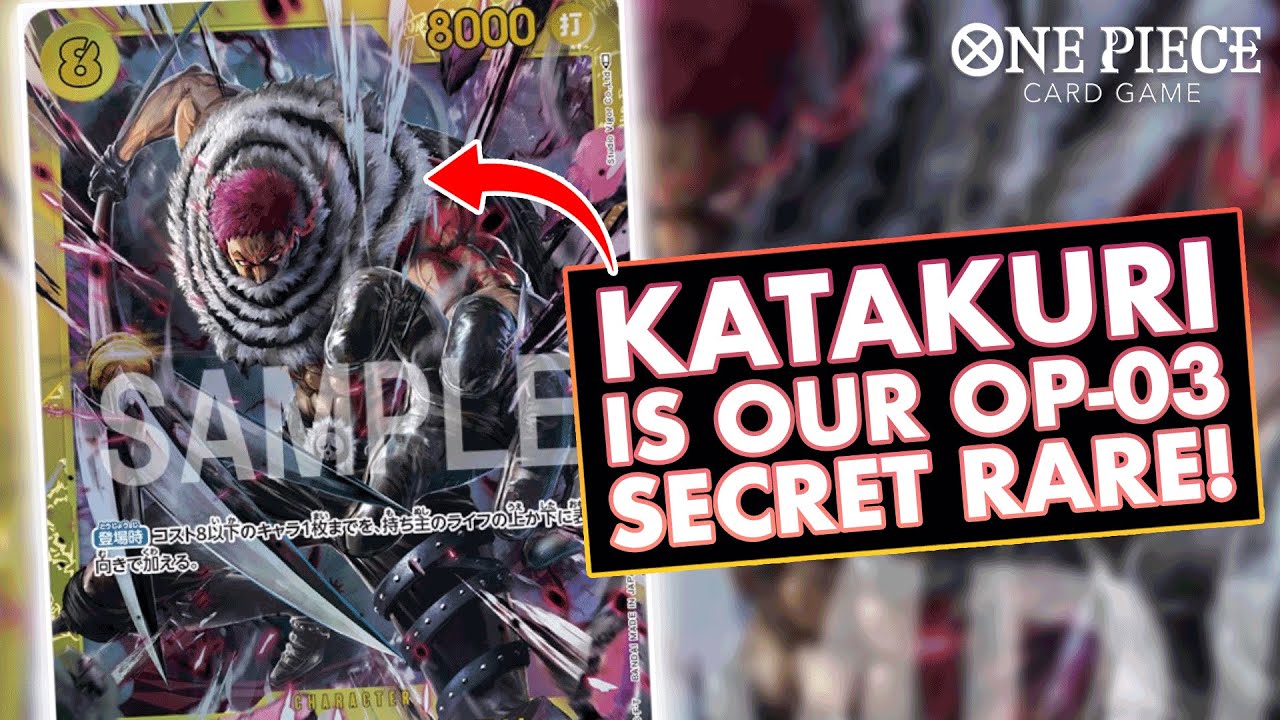 Charlotte Katakuri OP03-123 SEC - One Piece Card Game