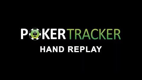 Pokertracker 4 Tournament Replayer : Sick final hand HU $0.50 45 SNG XD