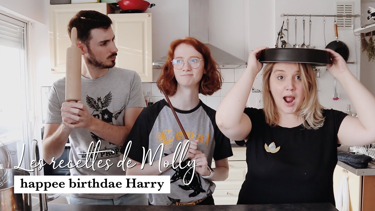 HAPPEE BIRTHDAE HARRY 🥮 | LES RECETTES DE MOLLY avec @themageekalworld