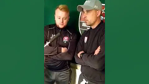Mitchell Hubbard and Bradley Hughes speak to Hunco...