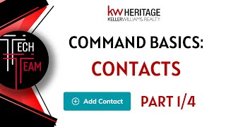 Techy Tuesday - Command Basics: How to Manually Add a Contact into Command