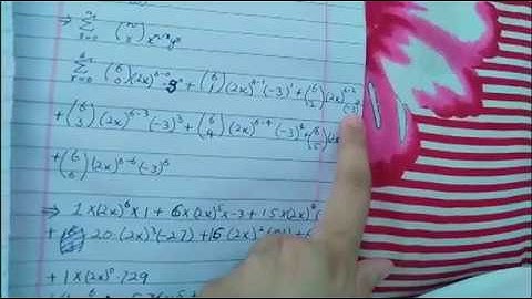 Basics of binomial theorem part 1 in Urdu/Hindi