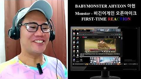 FIRST-TIME REACTION - BABYMONSTER AHYEON 아현 - Monster - 비긴어게인 오픈마이크