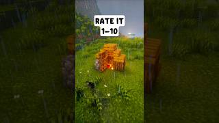 Minecraft Smallest House 🏠 #shorts