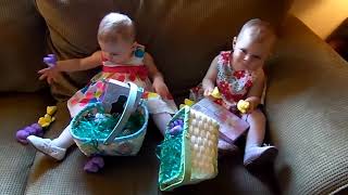 The Patrick Twins - Easter Basket and Eggs 2012 (Reversed)