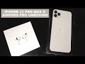 IPHONE 11 PRO MAX & AIRPODS PRO UNBOXING