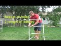 How to make Ladder Golf - DIYHomegames - YouTube