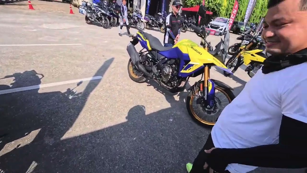Suzuki V-Strom 800 DE Test Ride 💛🔥