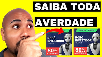 Robo investidor Trader é Bom?  Robo investidor Vale A pena? Robo investidor Funciona Mesmo