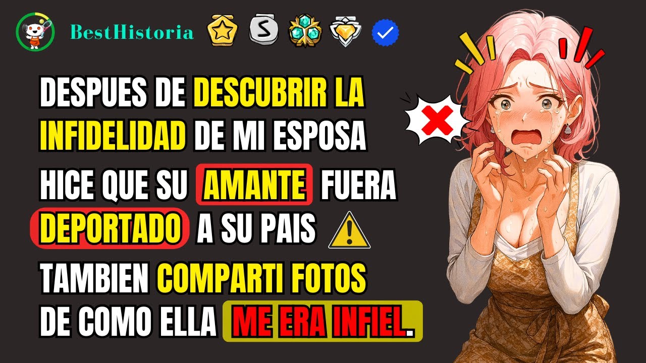 Me vengué de mi esposa y entregué a su amante a migración.  || Reddit Historias.