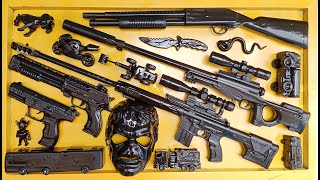 Cleans nerf shotgun revolver, Assault rifle, Sniper rifle, AK47, Avengers, Nerf gun EP 124