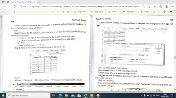 Online Class of Statistical Analysis Using MS Excel, B.Com(Hons.)-IVth Semester