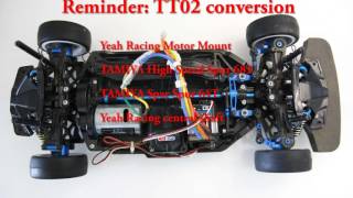 Tamiya TT02 - Touring Conversion Stage 2 - Transmission ratio