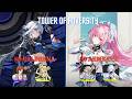 My Best Teams S0 Galbrena &amp; S0 Aemeath Hazard Tower 1-4 | Tower Of Adversity | Wuthering Waves 3.1