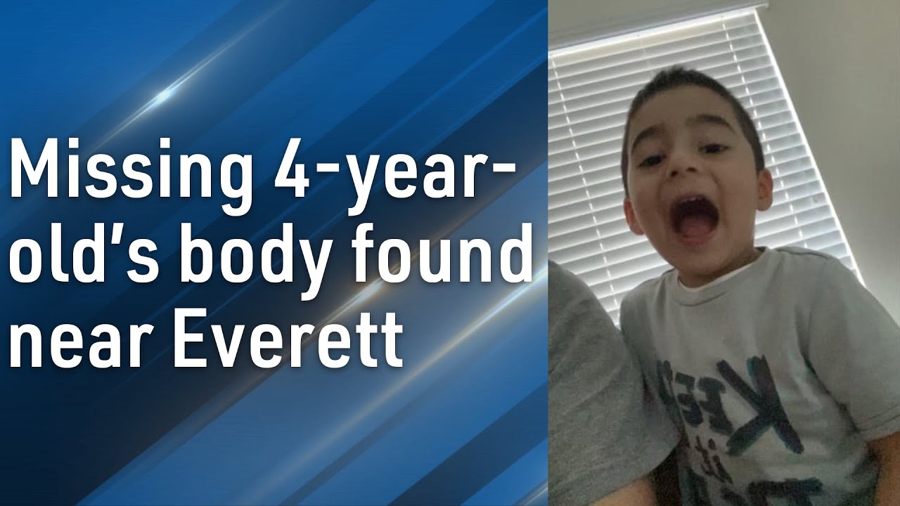 Police find body of missing 4-year-old Everett boy